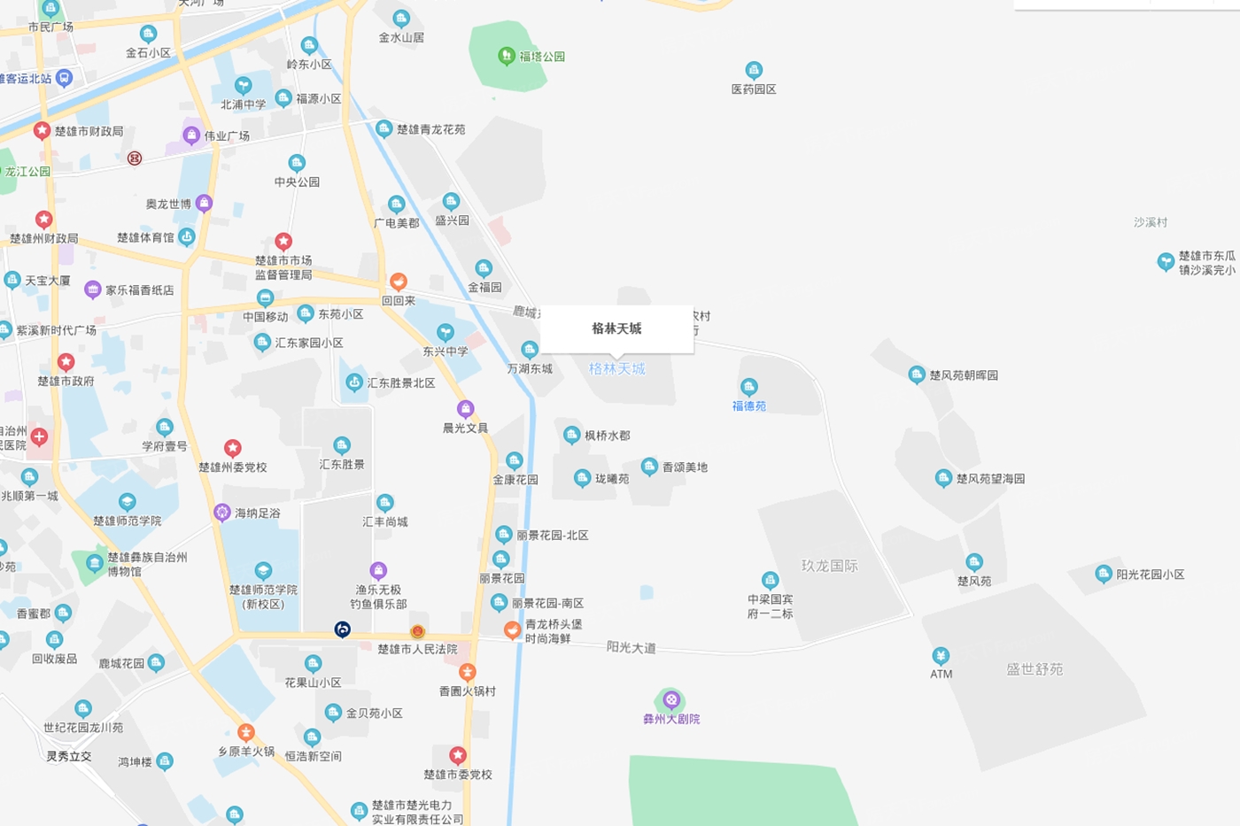 楚雄百货批发市场的地理位置及其重要性